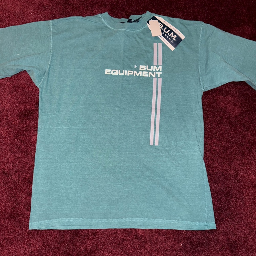 Vintage BUM equipment new with tags 90s tshirt youth XL 18-20 adult XS - Picture 1 of 3
